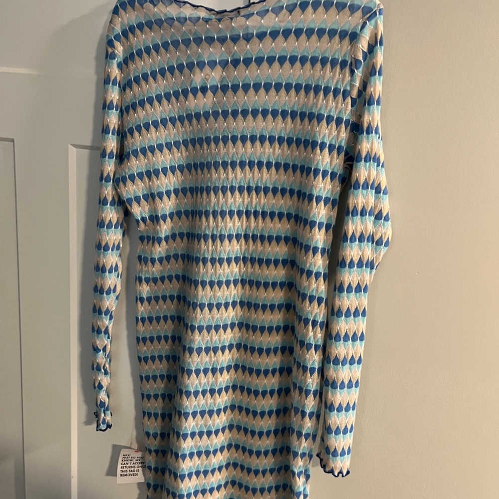 ASOS see through patterned dress